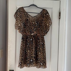 Leopard express dress
